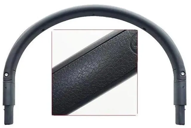 Main image of Stroller Armrest Compatible with Cybex Eezy S Twist +2 Buggy Bumper Bar Single-Side Openable Handrail Safety Fence Baby Accessories(Black-Eezy S Twist 2)