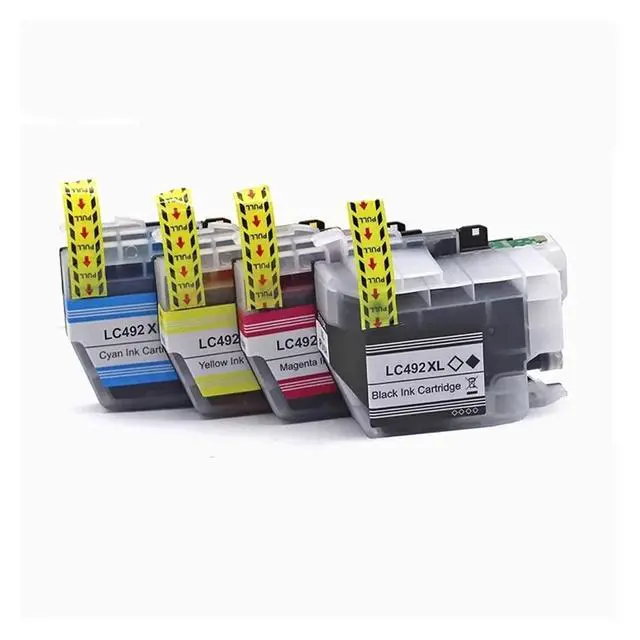 Alt view image 3 of 5 - LC462 462XL Dye Ink Compatible Cartridges for Br-Ther LC 462 MFC-J2340DW J2740DW J3540DW J3940DW Printer(1Set 4Color LC462XL)