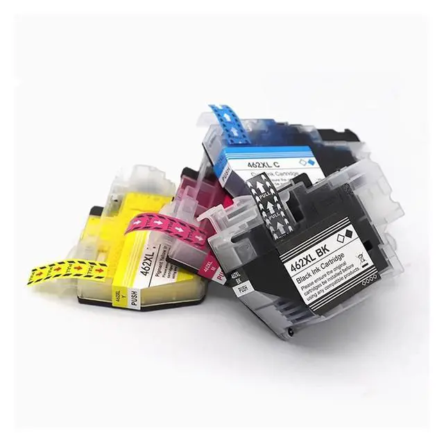 Alt view image 4 of 5 - LC462 462XL Dye Ink Compatible Cartridges for Br-Ther LC 462 MFC-J2340DW J2740DW J3540DW J3940DW Printer(1Set 4Color LC462XL)