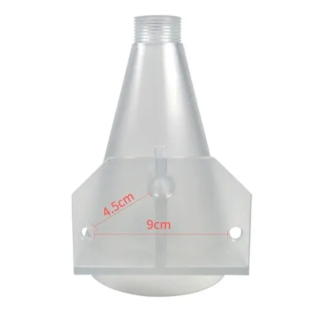 Alt view image 4 of 5 - Compatibie For XEOLEO Plastic Ice Cream Mixer Cup 980ML Mixer Hopper Ice Cream Blender Part