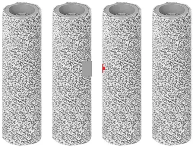 Main image of Compatible for ECOVACS X8 PRO Compatible for Omni, X8 PRO Plus AI, Yeedi S14 Plus Part Accessory Scrubbing Drum, Water Tray, Brush Comb, End Cover(4 Scrubbing Drum)