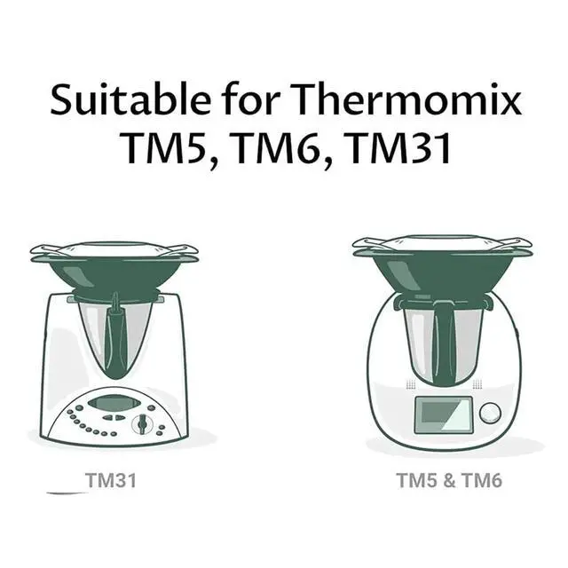 Alt view image 4 of 6 - Steamer Bowl Cover Compatible for Thermomix TM5 TM6 TM31 Steam Lid