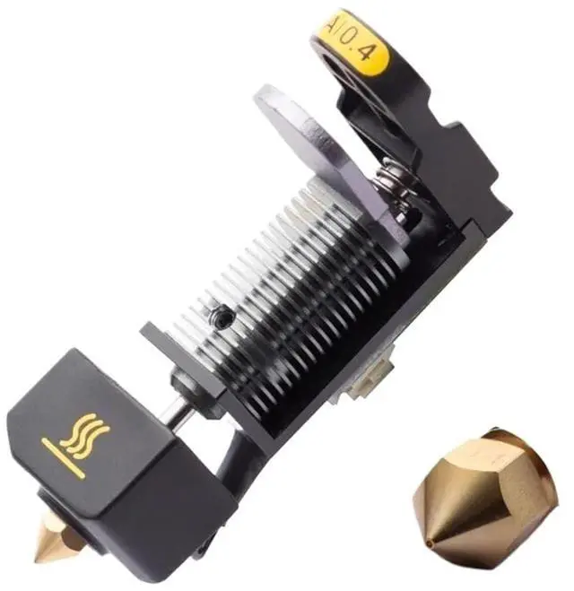 Alt view image 2 of 7 - 1pcs Fast Manufacturing Single Head Double Nozzle Module Artisan 3D Printing Hot End Compatible with Snapmaker(0.8mm hot end)