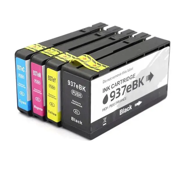 Alt view image 2 of 6 - 936 937 938 936XL Ink Cartridge Compatible for HP Officejet Pro 9110b 9120 9130 9720 9730 4S6X3A 4S6X0A Printer Cartridge(936XL-1set)
