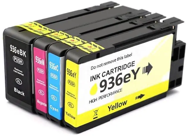Main image of 936 937 938 936XL Ink Cartridge Compatible for HP Officejet Pro 9110b 9120 9130 9720 9730 4S6X3A 4S6X0A Printer Cartridge(936XL-1set)