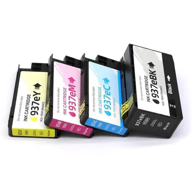 Alt view image 3 of 6 - 936 937 938 936XL Ink Cartridge Compatible for HP Officejet Pro 9110b 9120 9130 9720 9730 4S6X3A 4S6X0A Printer Cartridge(936XL-1set)