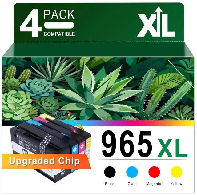 Main image of 965XL Ink Cartridge Compatible for HP 965 XL Ink Use for OFFICEJET | PRO 9010 9012 9016 9018 9019 9020 9026 9028 Printers 1set