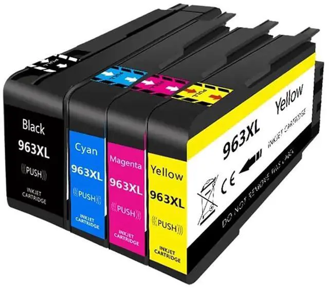 Main image of 963 XL Ink Cartridge for 963XL HP963 Compatible OfficeJet Pro 9010 9012 9013 9014 9015 9019 9020 9022 9025 Printer(4pcs-1SET)