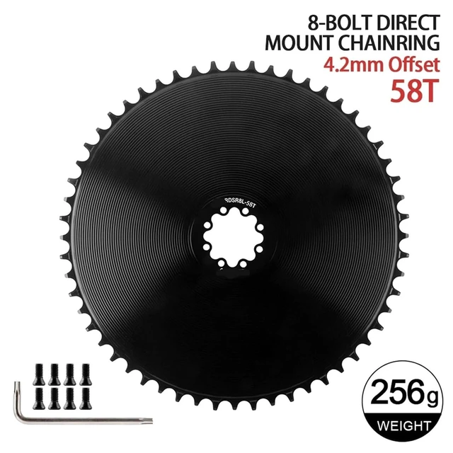 Alt view image 2 of 7 - Compatible for AXS 8-Bolt Narrow Wide Chainring | Supports 10/11/12 ordinary chain