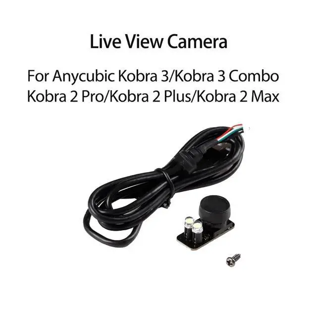 Alt view image 5 of 5 - Camera Kit Compatible for Anycubic Kobra 2 Series/Kobra 3 / Kobra 3 Combo/Kobra 3 Max/Kobra 3 Max Combo - 3D Printer Parts