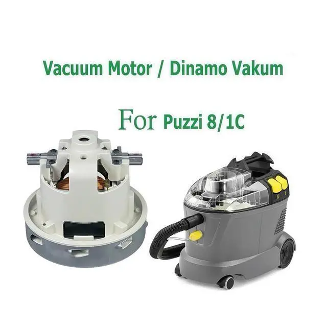 Alt view image 2 of 6 - Original Vacuum Cleaner 200/240V Motor Compatible with KARCHER Puzzi 8/1 Vacuum Cleaner Replacement