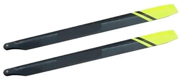 Main image of 390MM 420MM Carbon Fiber Main Blade Compatible with AK400 AK420 RS4 380 420 Helicopter(390mm)