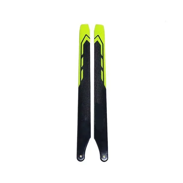 Alt view image 2 of 4 - 390MM 420MM Carbon Fiber Main Blade Compatible with AK400 AK420 RS4 380 420 Helicopter(390mm)