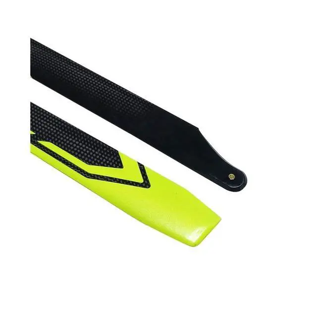 Alt view image 4 of 4 - 390MM 420MM Carbon Fiber Main Blade Compatible with AK400 AK420 RS4 380 420 Helicopter(390mm)