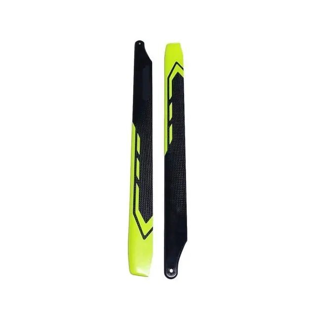 Alt view image 3 of 4 - 390MM 420MM Carbon Fiber Main Blade Compatible with AK400 AK420 RS4 380 420 Helicopter(390mm)