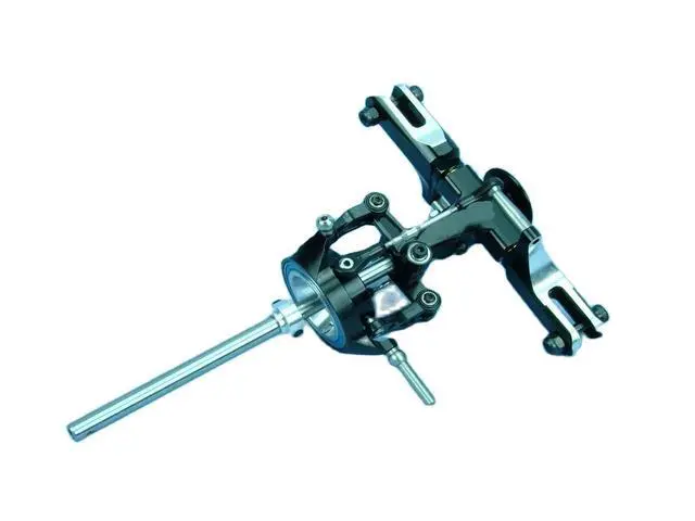 Alt view image 4 of 7 - 450 PRO Flybarless Metal Main Rotor Head Compatible with Trex450 Helicopter(Silver)