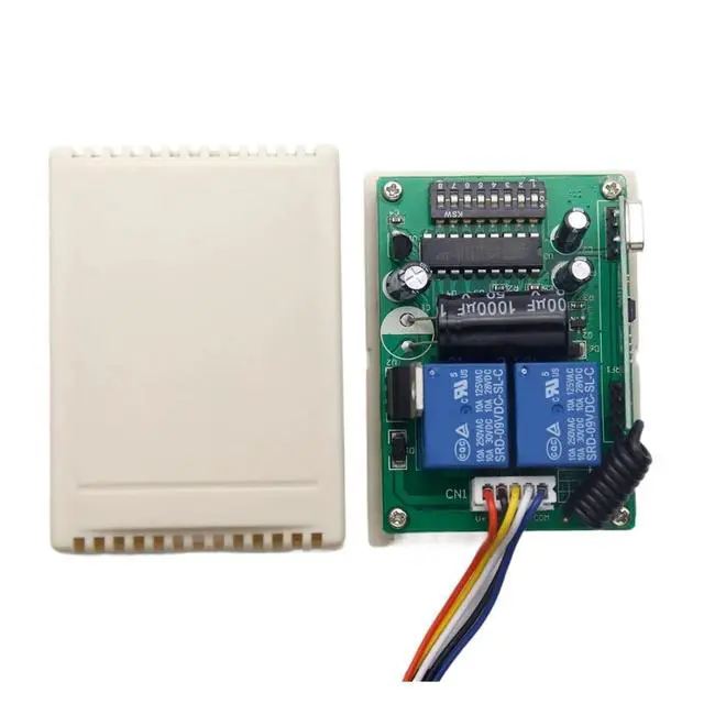 Alt view image 6 of 7 - 1PCS SMC5326P-3 SMC5326 5326 Receiving Controller Remote Control 8-bit DIP Switch Remote 433MHz 330MHz(330MHz Remote)