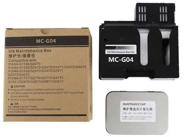 Alt view image 4 of 4 - MC-G04 G04 Maintenance Box Chip Resetter Fits for G1230 G1330 G1430 G1530 G1730 G1737 G2270 G2470 G2570 G2730 G2770 G3270 G3470(1PCS Chip Resetter)