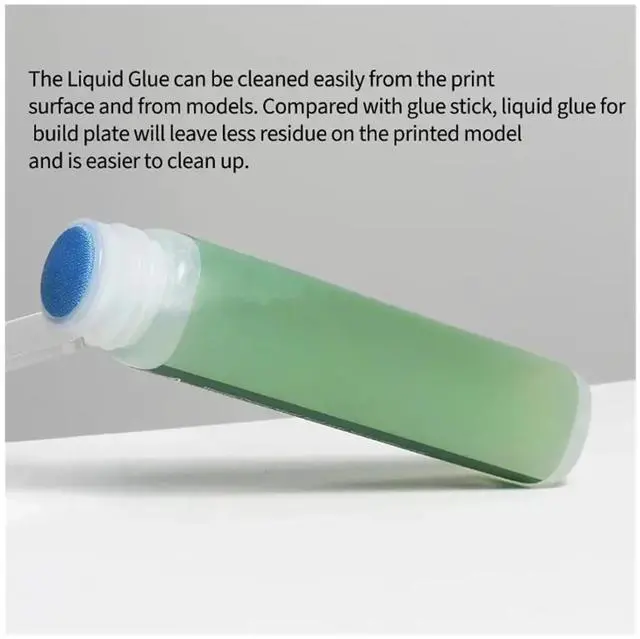 Alt view image 2 of 6 - Compatible with Bambu Lab 3D Printer Hot Bed Liquid Glue Stick,Strong Adhesion Compatible with A1 Mini, P1, X1 Series(60 mL)