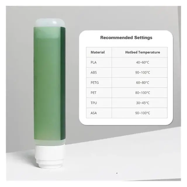Alt view image 5 of 6 - Compatible with Bambu Lab 3D Printer Hot Bed Liquid Glue Stick,Strong Adhesion Compatible with A1 Mini, P1, X1 Series(60 mL)