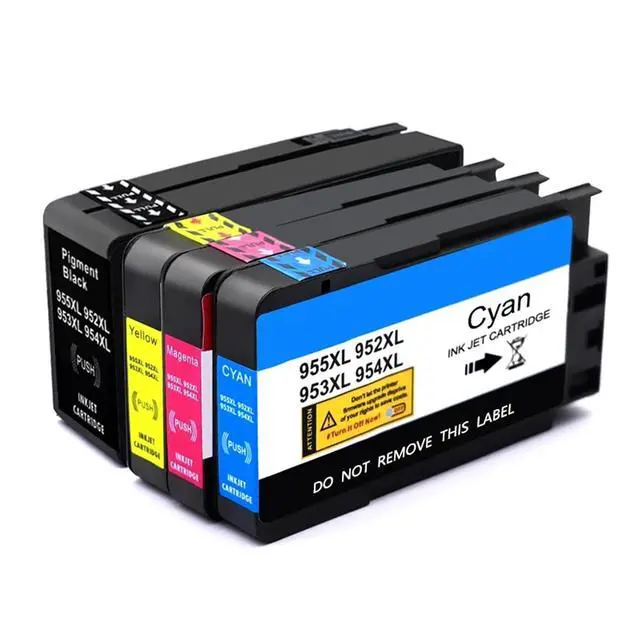 Alt view image 3 of 5 - 1~5set 953XL 952XL 954XL Ink Cartridge Compatible for HP Officejet Pro 7720 7730 7740 8210 8218 8710 8715 8718 8720 8730 8740(4Color 2set)