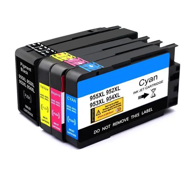 Alt view image 2 of 5 - 1~5set 953XL 952XL 954XL Ink Cartridge Compatible for HP Officejet Pro 7720 7730 7740 8210 8218 8710 8715 8718 8720 8730 8740(4Color 2set)