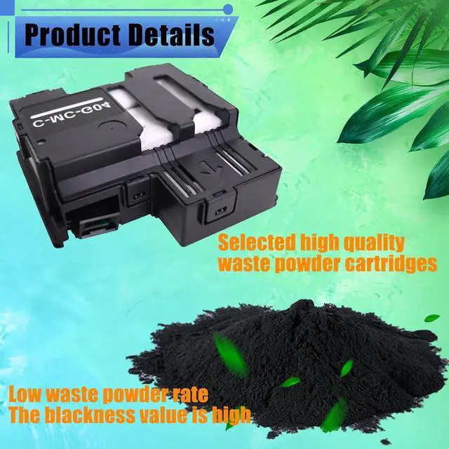 Alt view image 3 of 7 - Compatible Replacement for Canon MC-G04 Maintenance Box Works for G1130 G2170 G3170 G1230 G2270 G3270 G1330 G3370 G1430 G2470 G3470 G3471 Printer 1 Pack