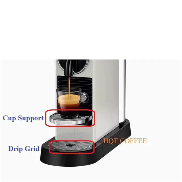 Alt view image 5 of 5 - Compatible For Nespresso,C113 Coffee Machine Accessories/Replacement/Spare Parts Drip Grid/Cup Support Replacement Accessories(Cup Support 2)