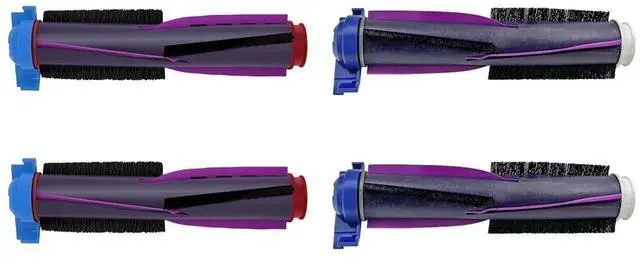 Main image of AV2820 Main Brush Compatible With Shark, Robot Vacuum Accessory | Replacement Parts(2 red+2 white)