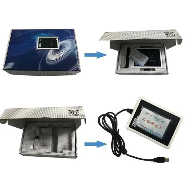 Alt view image 4 of 5 - Card Encoder Hotel Card Lock System T57 T5577 M1 Card Writer Machine Work with Different Encoder Number(M1 Card Encoder)