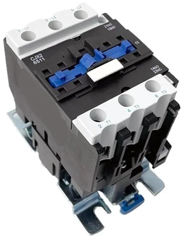 Main image of CJX2-6511 AC Contactor 65A 220V/380V/24V/110V LC1-D 3P Silver Contact Copper Coil 1NO 1NC(220V)