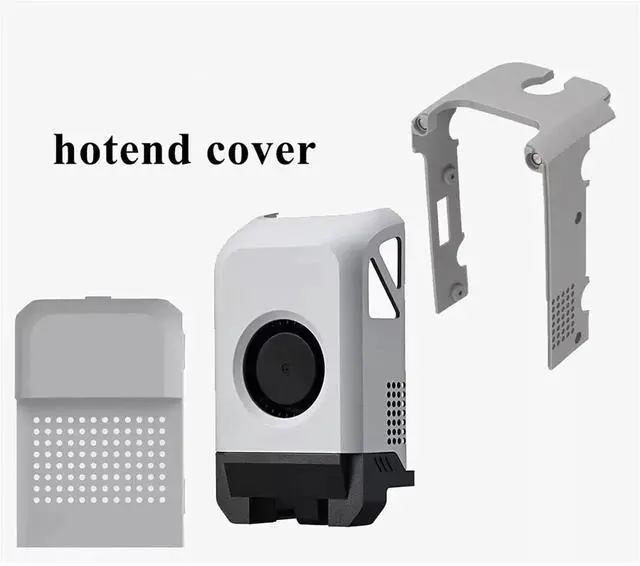Alt view image 3 of 3 - For BambuLab Front Housing Assembly For X1/X1C/P1P/P1S Print head Part Rear Cover for Bambu P1 Accessories Hotend Mounting(For X1 Front cover)