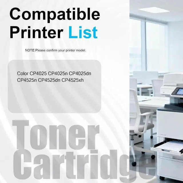 Alt view image 2 of 7 - CE265A Toner Collection Unit Compatible for HP to Work for Color | CP4025 CP4025n CP4025dn CP4525n CP4525dn CP4525xh Printers,Leak-Proof Design 2sets