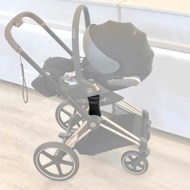 Alt view image 2 of 7 - Stroller Adapter for Cybex Priam 2/3/4 Platinum Pushchair Aton Clound Q/Z Car Seat Converter Buggy Bracket Basket Connector