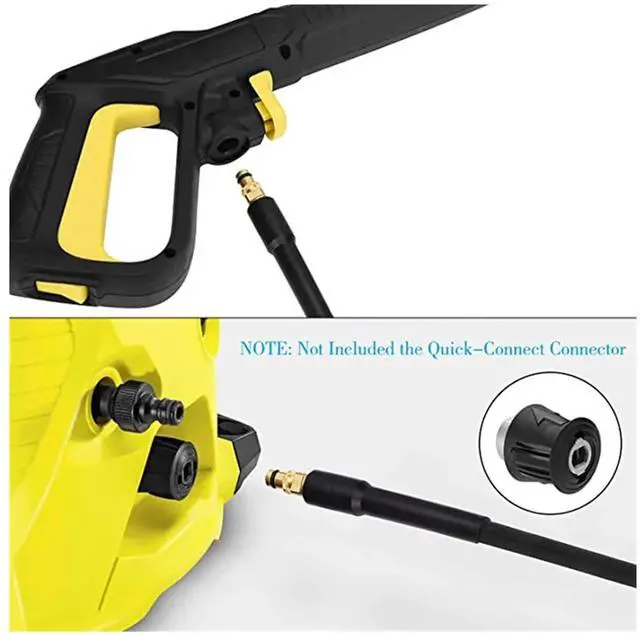 Alt view image 5 of 7 - M22 14mm Hose Adapter Compatible with Karcher K2-K7 Pressure Washer Gun | Hose connector compatible with Karcher K2 K3 K4 K5 K6 K7. Durable M22 14mm thread adapter