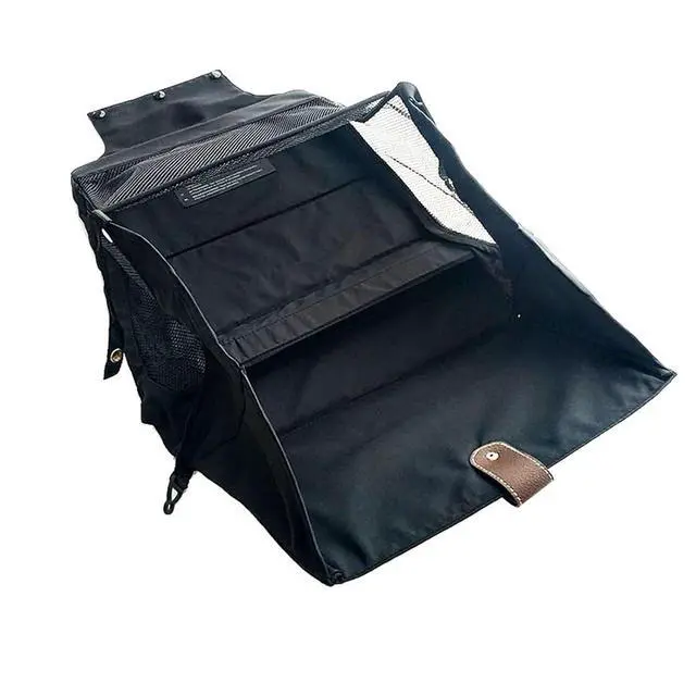 Alt view image 3 of 7 - Stroller Basket compatible with Cybex Priam 3/4(2019~2025) Pushchair Shopping Bag Storage Bag Baby Buggy Replacement Accessories(Rosegold buckle)