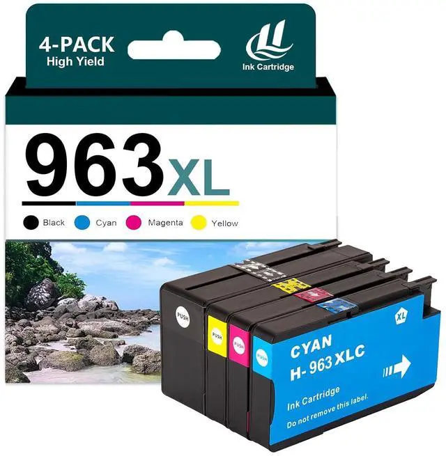 Main image of Compatible for HP 963XL Ink Cartridge Combo Pack Replacement for 963 XL Cartridges Fit for HP OfficeJet Pro 9015 9016 9018 9019 9020 9022 9023 9025 9026 9027 9028 9029 Printers