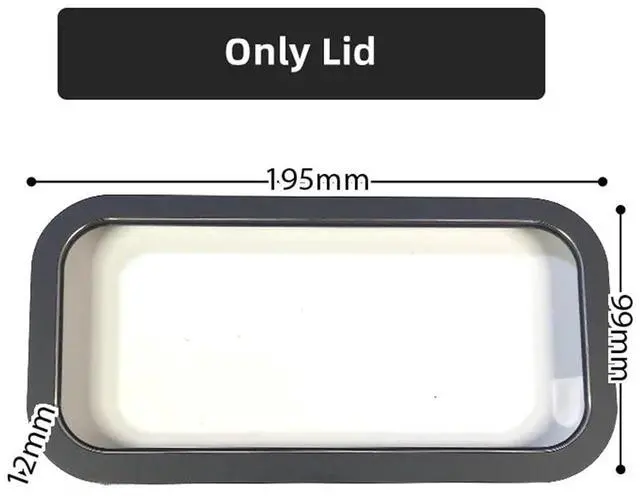 Alt view image 4 of 5 - Compatible For Ninja Luxe Cafe ES601 ES655 ES701 Coffee Bean Hopper With Lid Coffee Maker Container Replacement(ES601 655)