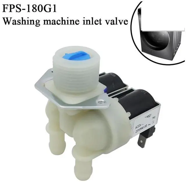 Alt view image 2 of 6 - Washing Machine Water Inlet Valve Inlet Switch Solenoid ValveCompatible For Little SwanCompatible For Midea Washing Machine Repair Parts