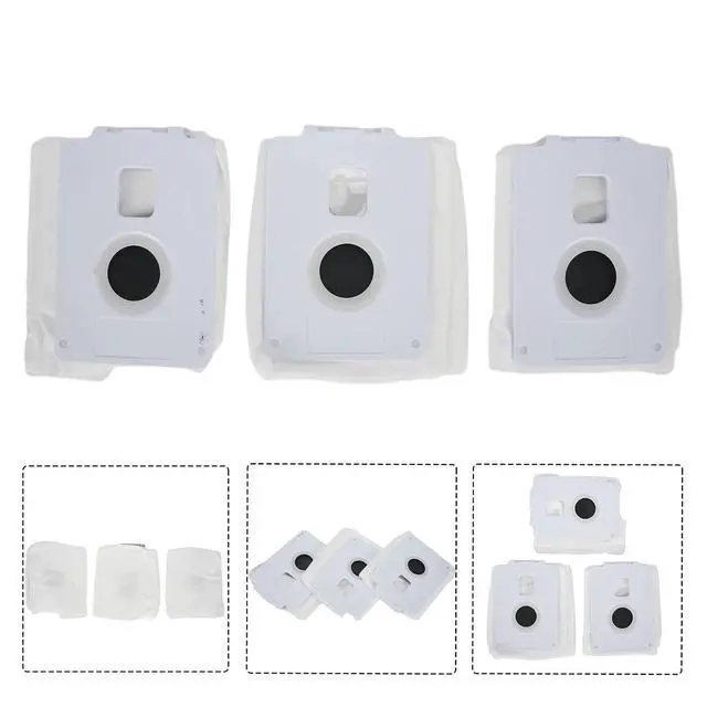 Alt view image 3 of 6 - Compatible For CORDZEROA9T-AUTO/ A9T-ULTRA/V-DUSTBAG/VDS-ST1AU/ VDS-ST1WUA9T DUST BAG Vacuum Cleaner Dust Bags AJL75313902 AGF75313902 Replac Accessories Parts