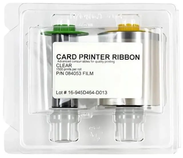 Main image of 084053 Clear Retransfer Film 84053 1500 Prints Fit for HID-Fargo HDP5000 Card Printer