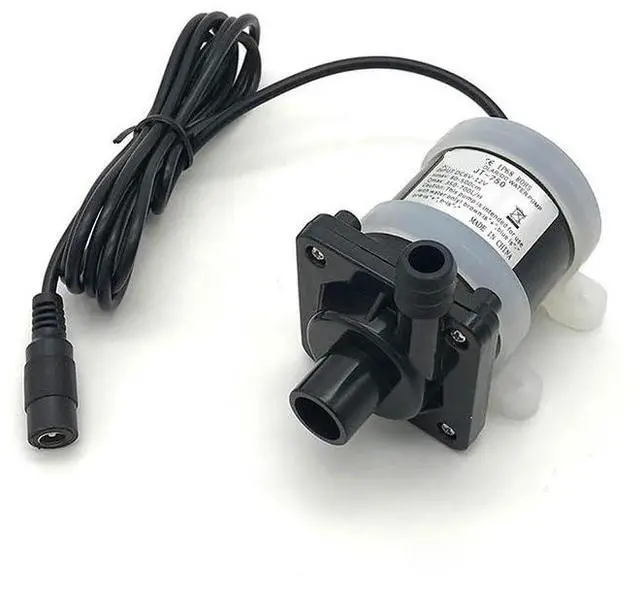 Alt view image 2 of 6 - Circulating Pump (12V 24V) JT750 Small Water Pump Submersible DC, Circulation Solar Water Pumps Durable (Voltage : 6-12V)