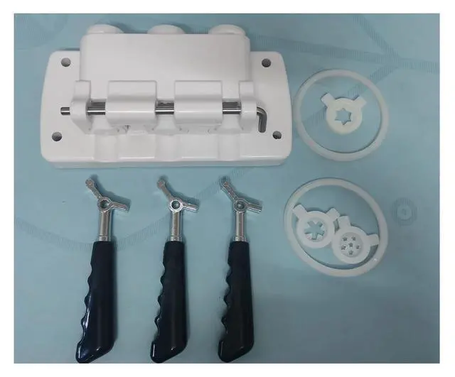 Alt view image 3 of 6 - Ice Cream Machine Spare Parts Whole Set of Front Head Panel Accessories Soft Ice Cream Machine, Compatible for BQL-7220/825