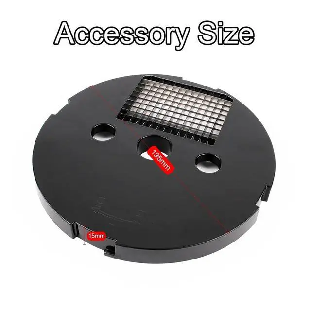 Alt view image 4 of 5 - Replacement Blade Kit Slicer Accessory Size 6 * 6 Pieces Slicer 4QLDP-K8600-6