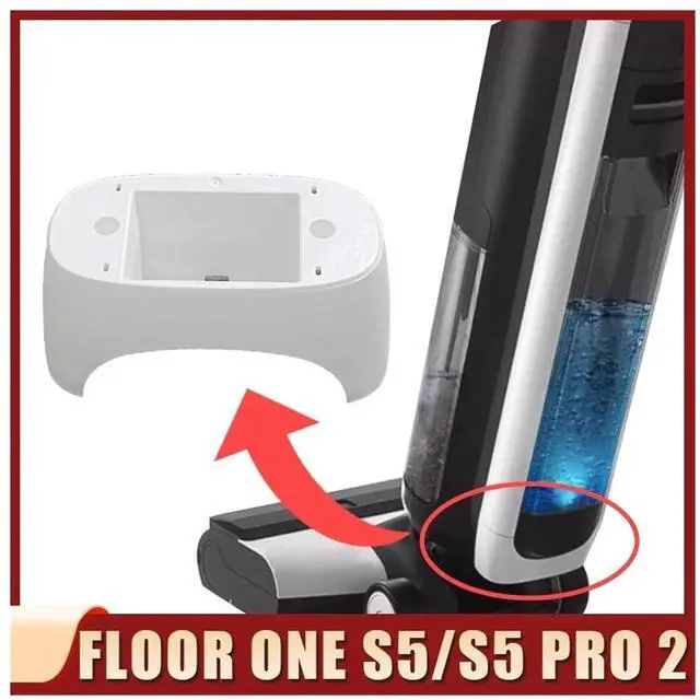 Alt view image 2 of 6 - White charging port baffle Compatible For Tineco FLOOR ONE S5 /S5 PRO 2 Decorative cover Vacuum Cleaner Accessories Parts