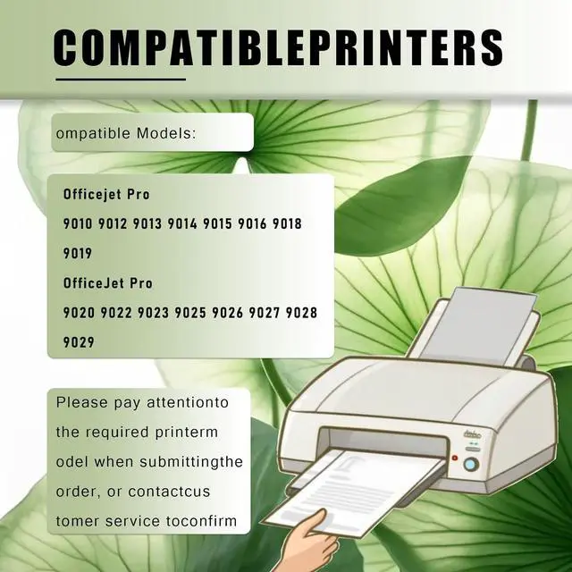 Alt view image 2 of 7 - 963XL Compatible Ink Cartridge Replacement for HP 963 for HP OfficeJet Pro | 9010 9012 9013 9014 9015 9016 9018 9019 9020 9022 9023 9025 9026 9027 9028 9029