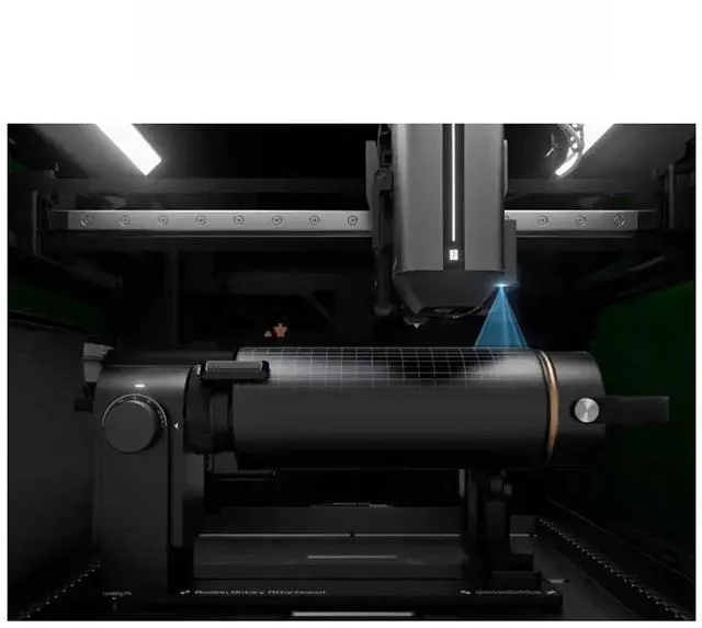 Alt view image 5 of 7 - Laser Edition Rotating Shaft Attachments 3D Printer Accessories Compatible with Bambu Lab H2D/H2C/H2S