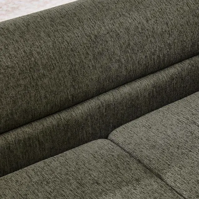 Alt view image 7 of 7 - Elevated Large Dog Bed with 2 Removable Cushion, Dark Gray | Raised Pet Sofa with Washable Cushion Cover, Furniture Style Linen Fabric Dog Couch for Large Dogs, 100lbs Load Capacity