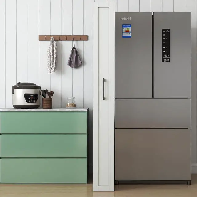 Alt view image 2 of 7 - 7 Tier Slim Storage Cart with Hidden Wheels, Single-sided of Fridge Slim Storage Cart, Pull Out Spice Rack, Narrow Pantry Open Shelf Snack Organizer for Kitchen, Living Room, Small Spaces, White