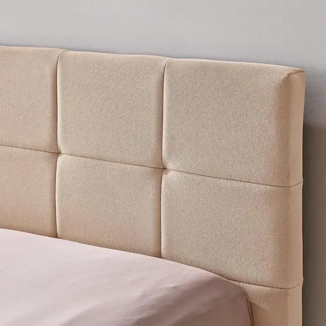 Alt view image 7 of 7 - Full Size Upholstered Daybed with High Headboard, Soft Velvet Upholstered Day Bed Frame with Comfortable Left Armrests, L Shaped Tufted Corner Sofa Bed for Bedroom, Living Room, Pink